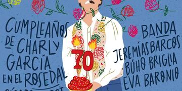 Músicos bahienses homenajearán a Charly García por sus 70 años.