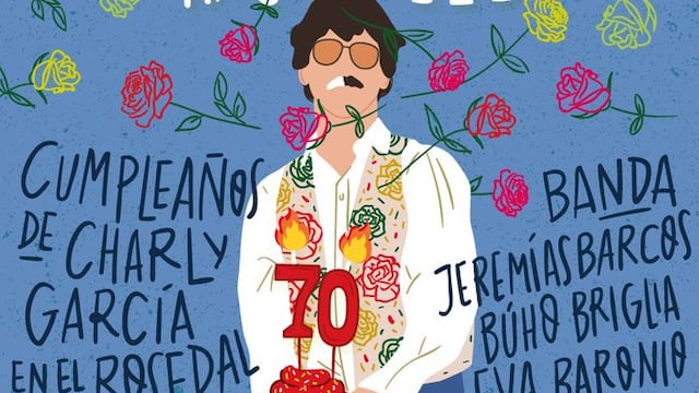 Músicos bahienses homenajearán a Charly García por sus 70 años.