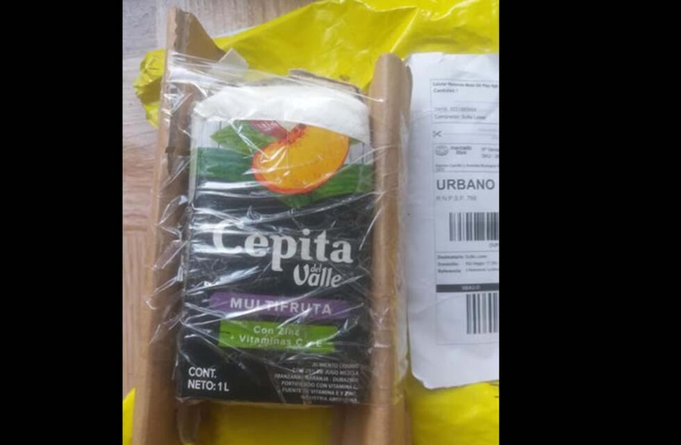 Una vecina de Concordia compró un celular y en su lugar recibió una caja de jugo