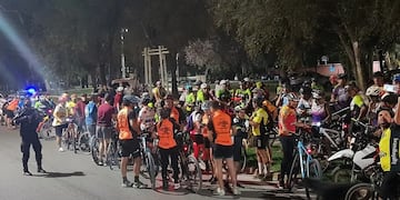 Los ciclistas de Río Cuarto reclaman por la ola de robos que padecen a diario.