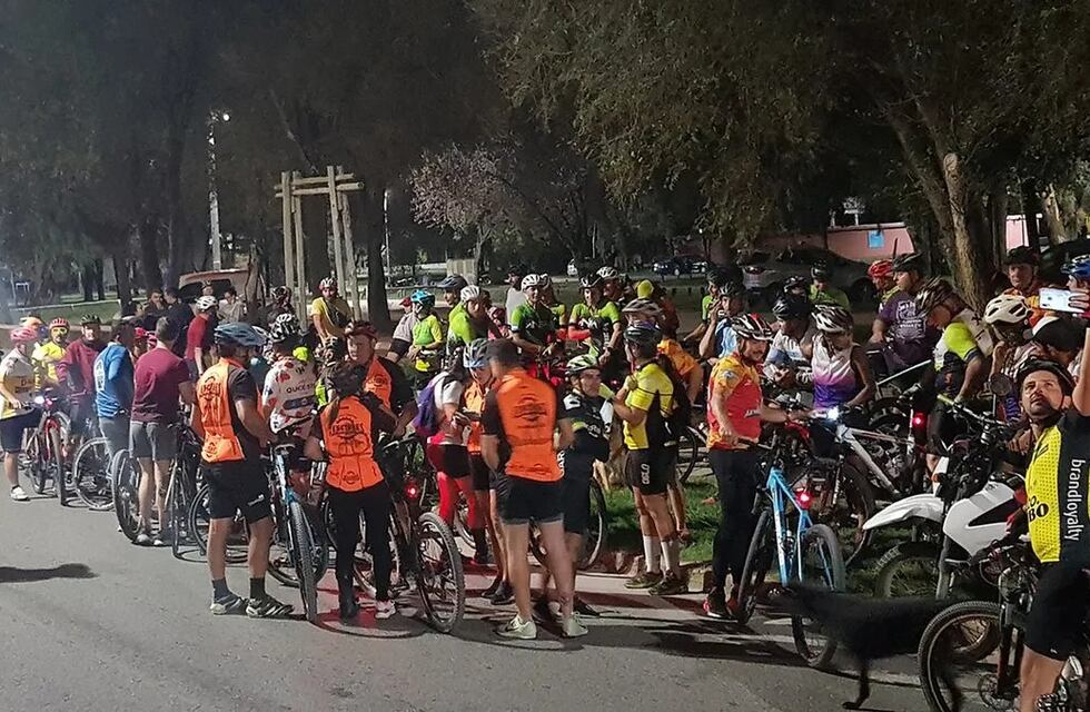 Inseguridad en Córdoba: ciclistas marcharon por Río Cuarto, en reclamo por los robos