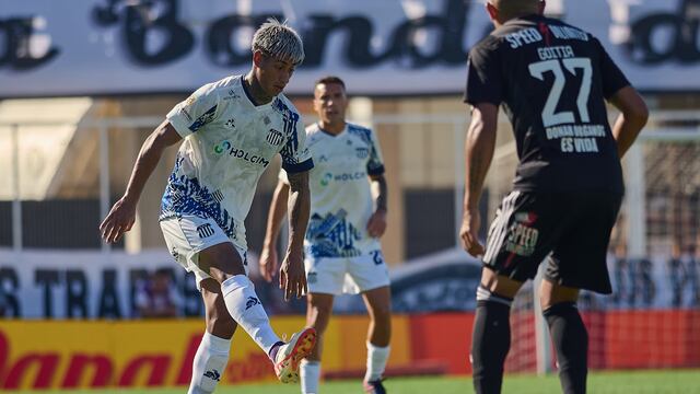 Talleres en su partido ante Riestra, por la séptima fecha. (Prensa Talleres).