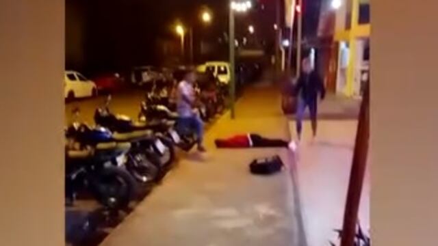 Dos de Mayo: violenta pelea a la salida de un boliche dejó a una persona herida.