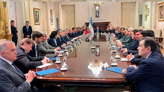 Reunión de Gobernadores.