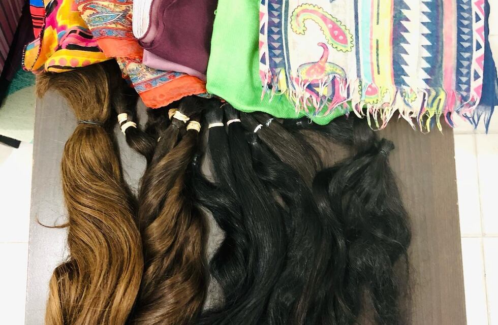 Desde Pelucas Solidarias expresaron su felicidad por la cantidad de donaciones