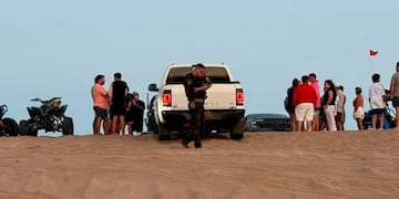 El relato de la joven que iba en la Amarok cuando chocaron a Bastian: “Ninguno de la UTV tenía cinturón” (Foto: TN)