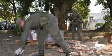 Gendarmería Nacional decomisó contrabando de marihuana que salió desde Puerto Iguazú.