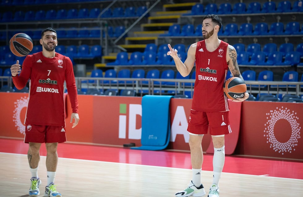 Facundo Campazzo se quedó con las ganas de debutar en el Estrella Roja