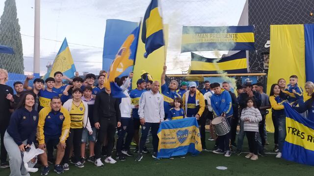 Clemente Rodríguez visitó Tres Arroyos y participó de un banderazo a favor de Riquelme