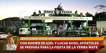 Apóstoles se viste de gala y será sede de la Fiesta Nacional e Internacional de la Yerba Mate.