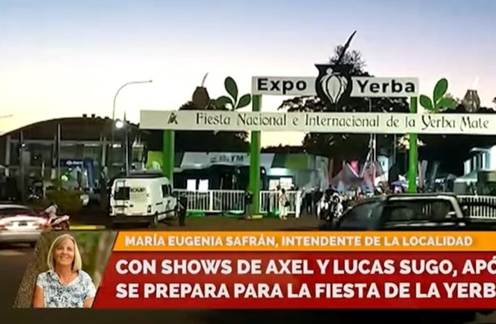 Apóstoles se viste de gala y será sede de la Fiesta Nacional e Internacional de la Yerba Mate