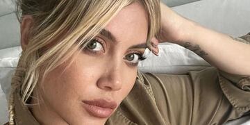 Wanda Nara hizo vibrar las redes con su look. Foto: Instagram.