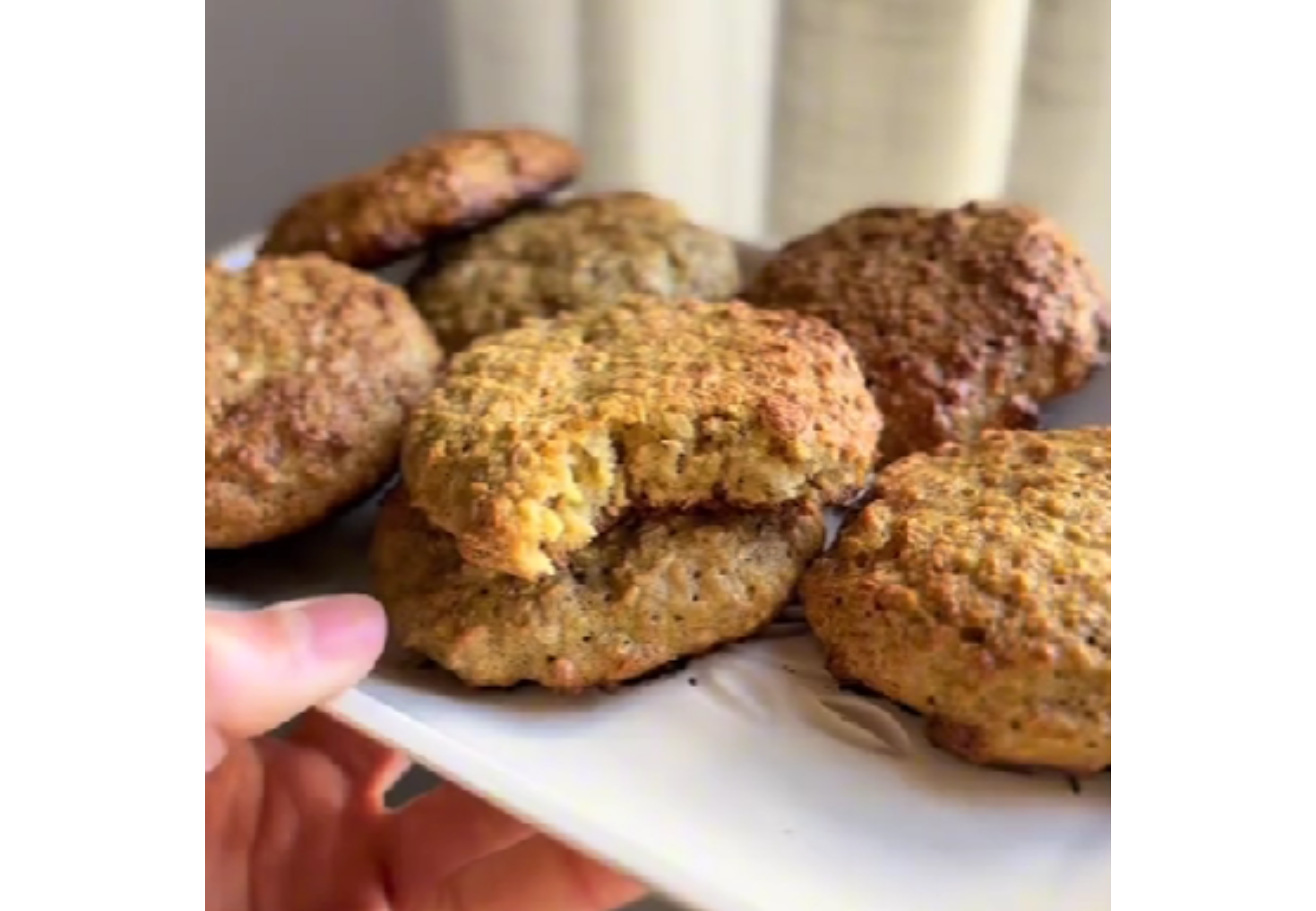 Estas galletitas son muy fáciles de hacer.