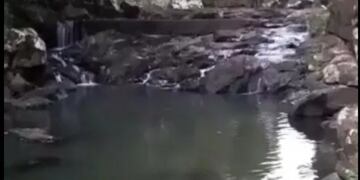 El arroyo de Capioví se encuentra bajo.