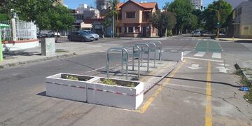 Instalan bicicleteros en 19 de mayo y Alem