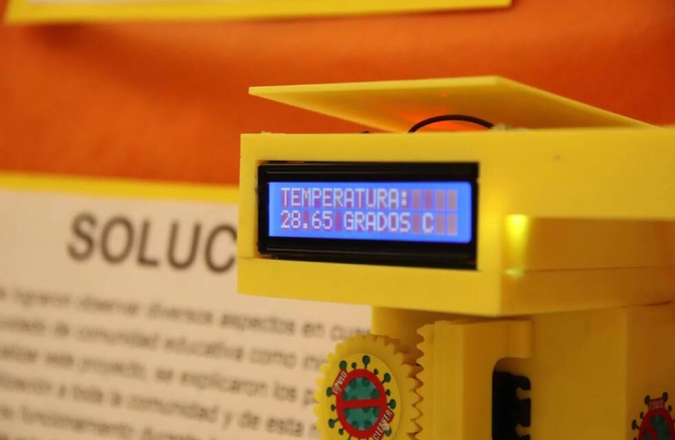 Alumnos de Villa Mercedes crearon un dispositivo anti coronavirus