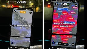 Es Uber, mostró cuánto gana un viernes a la noche y la cifra sorprendió en TikTok.