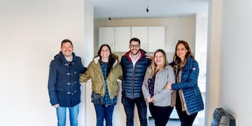 Beneficiarios del PROCREAR verificaron, con la municipalidad, las viviendas a las que accedieron