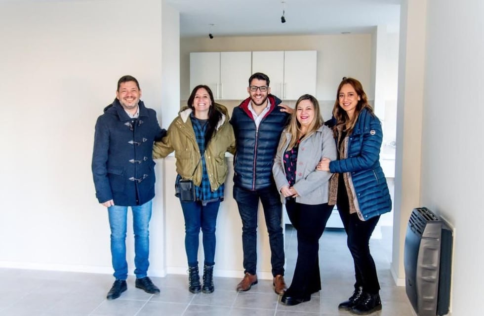 Beneficiarios del PROCREAR verificaron, con la municipalidad, las viviendas a las que accedieron