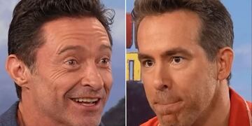 Ryan Reynolds y Hugh Jackman probando una tradición cordobesa que se hizo tendencia en redes.