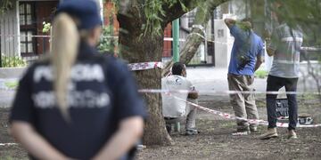 El lugar donde murió electrocutado el adolescente de 14 años (Ramiro Pereyra/LaVoz).