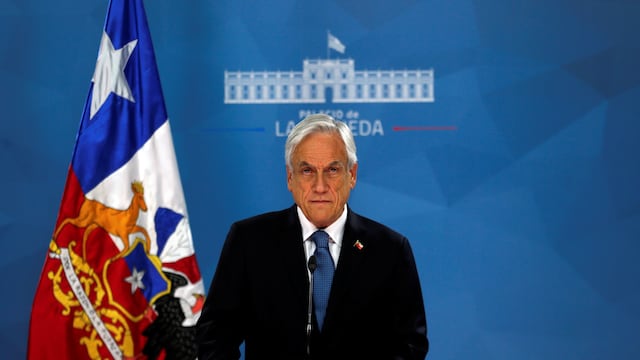 El presidente de Chile, Sebastián Piñera. - AP
