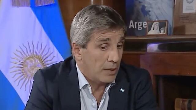 El ministro de Economía, Luis Caputo, aseguró durante una entrevista en TN que los precios están bajando y que la inflación de marzo rondará el 10%.