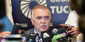 El gobernador Osvaldo Jaldo ratificó su apoyo a la Ley de Bases.