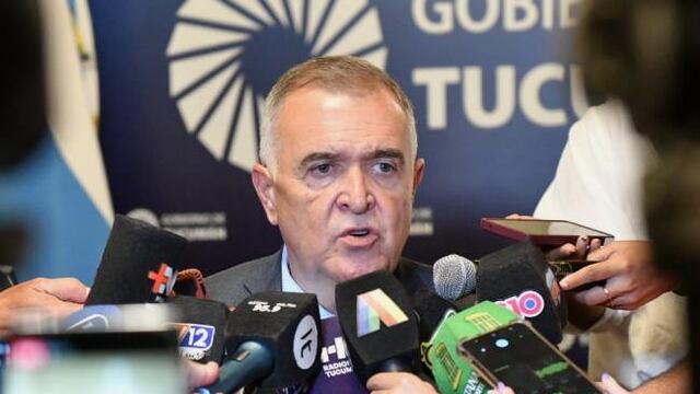 El gobernador Osvaldo Jaldo ratificó su apoyo a la Ley de Bases.