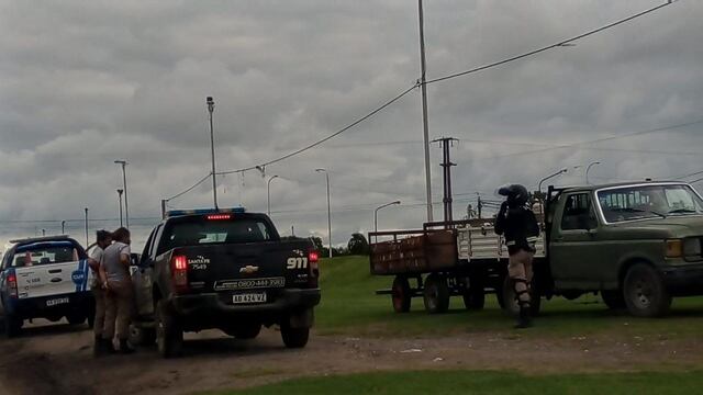Operativo en conjunto entre la policía y la GUR