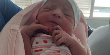 La primera bebé mendocina nació en Maipú y se encuentra en perfecto estado de salud.