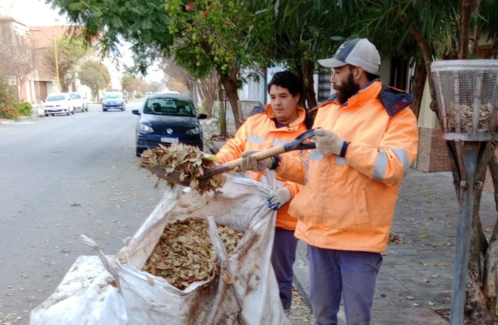 Trabajos semanales de la Coordinación de Higiene Urbana de Tres Arroyos
