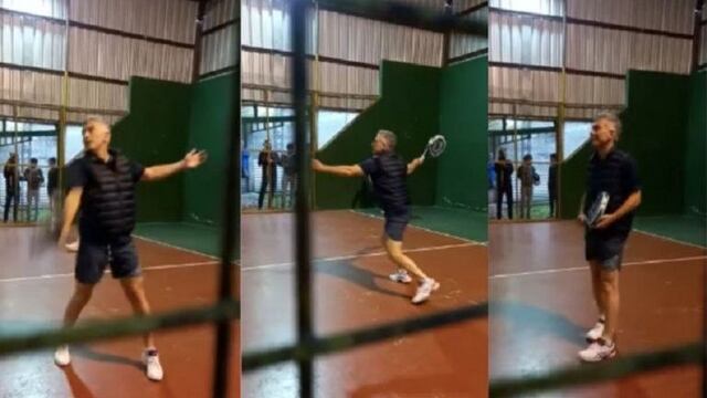 El ex presidente Mauricio Macri está en Victoria.