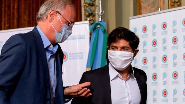 Daniel Gollán y Axel Kicillof (Foto: Clarín).