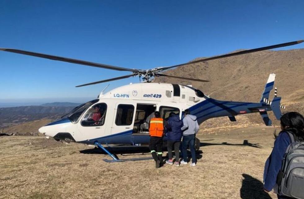 Emergencia en las alturas: traslado aéreo desde Chasquivil