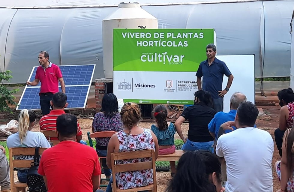 Programa Cultivar Eldorado: continúan capacitando a productores hortícolas