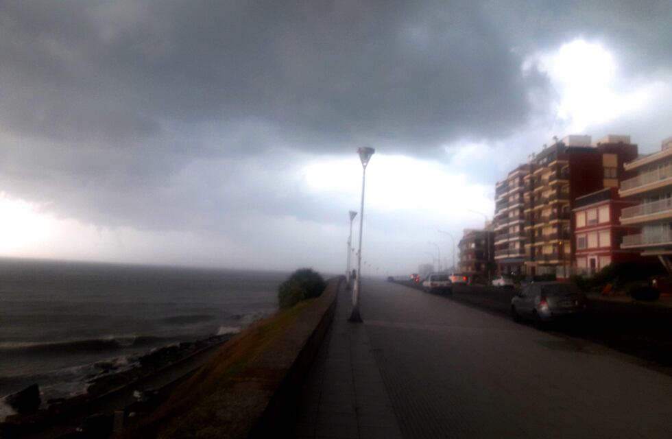 Clima en Mar del Plata: lluvia y ráfagas de viento para este jueves