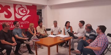 Socialistas junto con los concejales opositores, juntos por el Presupuesto