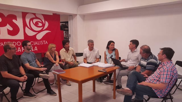 Socialistas junto con los concejales opositores, juntos por el Presupuesto