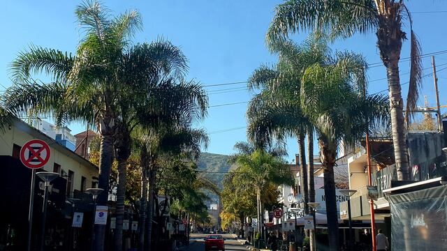 Zona céntrica de Villa Carlos Paz. (Foto: VíaCarlosPaz).