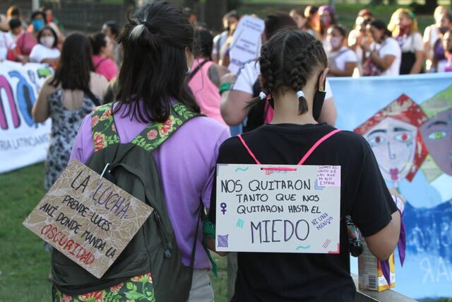 La lucha feminista no tiene freno. Miles de mujeres alzan su voz en pedido de justicia por todas las que ya no están.