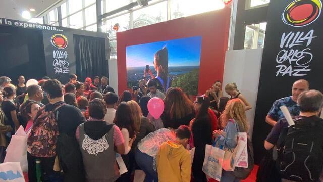 Carlos Paz en la FIT