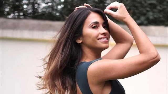 Antonela enamoró en las redes con su total black