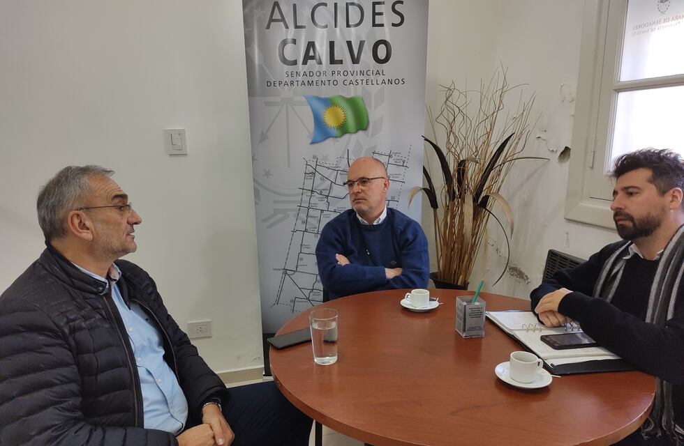 Alcides Calvo dialogó con el Defensor del Pueblo