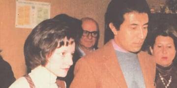 Lucía Nadín y Aldo Quevedo, padres del nieto 131.