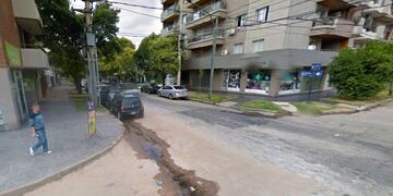 El robo fue en la esquina de Deheza y Catamarca, barrio General Paz.