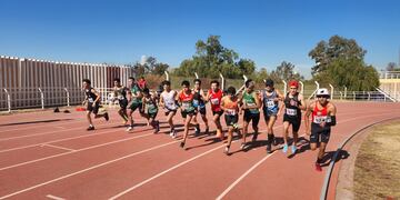 Se realizó en Mendoza el Nacional U20 de atletismo con una gran convocatoria de deportistas de todo el país.