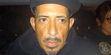 Dumbo tras su arresto en Lima.