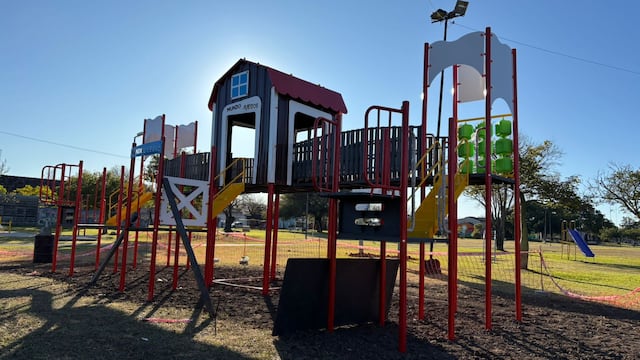 En el barrio Fátima, el Espacio “Honrar la vida” , se colocó un nuevo mangrullo para los chicos