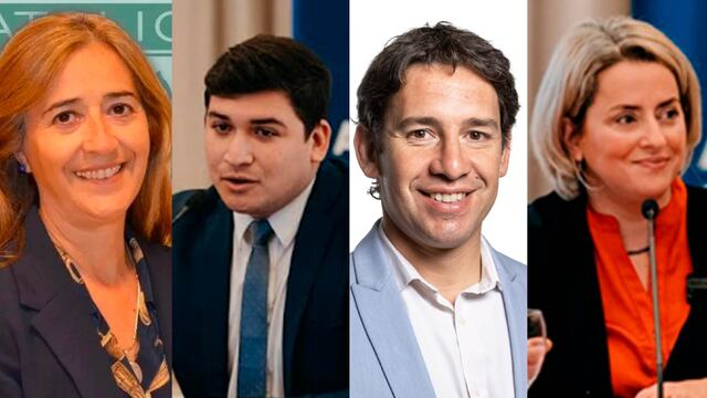 De izquierda a derecha: Cecilia Trincado, Francisco Guevara, Ariel Lucero y Marita Benavente.